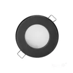 Downlight ring OH34 IP44 matt black Kobi KOBI-002085 KOBI