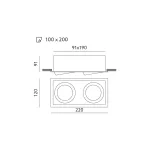 KOBI KOBI-002108, Downlight OH42 Kobi