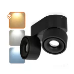 Ceiling lamp LAHTI mini dim 2x9W 3000K czarna Art of Light KOBI-002137 SpectrumLED