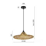 Hanging lamp BOHO BRAGA 1xE27 Kobi Design KOBI-002152 KOBI