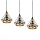 KOBI KOBI-002165, Hanging lamp BOHO SIENA 3xE27 Kobi Design