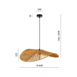Hanging lamp BOHO VERONA 1xE27 Kobi Design KOBI-002167 KOBI