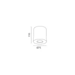 Oprawa do nabudowania LED VALLE 4,2W 3000K Art of Light KOBI-002217 KOBI