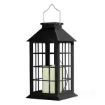 Solar garden lamp LED CANDELIO 2700K black LED2B KOBI-002234 KOBI