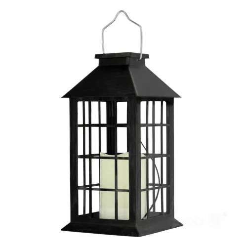 Solar garden lamp LED CANDELIO 2700K black LED2B KOBI-002234 KOBI