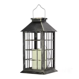  Solar garden lamp LED CANDELIO 2700K gold LED2B KOBI-002235 KOBI