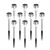 Solar bollard lamp LED ECLIPSE 6000K IP44 10-pack LED2B KOBI-002236 KOBI