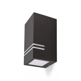   Garden wall lamp QUAZAR 11 1xGU10 IP44 black Kobi KOBI-002265 KOBI