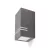 Garden wall lamp QUAZAR 11 1xGU10 IP44 grey Kobi KOBI-002266 KOBI