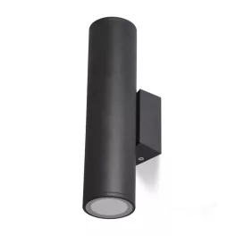   Garden wall lamp QUERK 3 2xGU10 IP44 black LED2B KOBI-002307 SpectrumLED