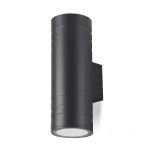 Garden wall lamp QUERK 5 2xGU10 IP54 black LED2B KOBI-002309 KOBI