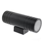 Garden wall lamp QUERK 5 2xGU10 IP54 black LED2B KOBI-002309 KOBI