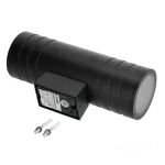Garden wall lamp QUERK 5 2xGU10 IP54 black LED2B KOBI-002309 KOBI
