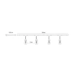Garland MIMOSA LED SET 20m 20x1W E27 Kobi KOBI-002325 KOBI