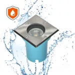 Driveway fixture ENTRADA 1 1xGU10 square Kobi KOBI-002332 SpectrumLED