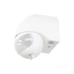 Motion sensor LX40 IP44 180° PIR white Kobi Premium KOBI-002339 KOBI