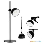 Lampka biurkowa LED ORBI 2,5W CCT czarna Laitica KOBI-002425 KOBI
