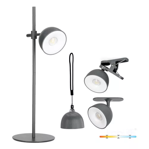 Lampka biurkowa LED ORBI 2,5W CCT szara Laitica KOBI-002427 KOBI