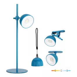   Lampka biurkowa LED ORBI 2,5W CCT niebieska Laitica KOBI-002428 KOBI