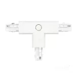 External connector for 3-circuit track T white Kobi KOBI-002820 KOBI