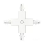 External connector for 3-circuit track X white Kobi KOBI-002822 KOBI