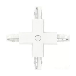   External connector for 3-circuit track X white Kobi KOBI-002822 KOBI