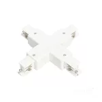 External connector for 3-circuit track X white Kobi KOBI-002822 KOBI