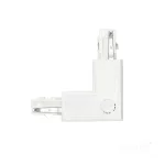 External connector for 3-circuit track L LEFT white Kobi KOBI-002824 KOBI