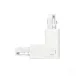 External connector for 3-circuit track L LEFT white Kobi KOBI-002824 KOBI