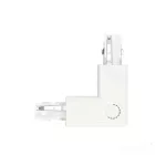 External connector for 3-circuit track L RIGHT white Kobi KOBI-002826 SpectrumLED