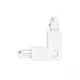 External connector for 3-circuit track L RIGHT white Kobi KOBI-002826 SpectrumLED