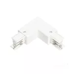 External connector for 3-circuit track L RIGHT white Kobi KOBI-002826 SpectrumLED