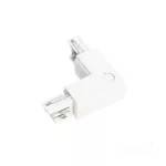 External connector for 3-circuit track L RIGHT white Kobi KOBI-002826 SpectrumLED
