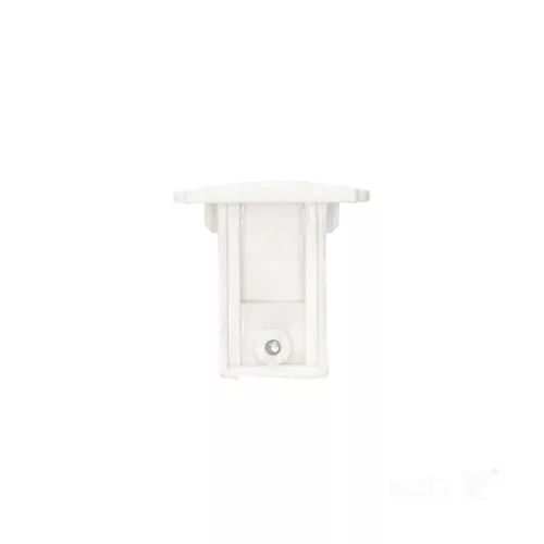 End cap for 3-circuit track white Kobi KOBI-002832 KOBI