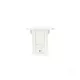 End cap for 3-circuit track white Kobi KOBI-002832 KOBI