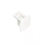 End cap for 3-circuit track white Kobi KOBI-002832 KOBI