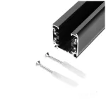 3-circuit track 1m black Kobi KOBI-003658 KOBI