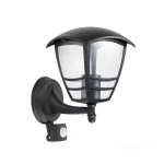 Garden wall lamp TEVIO KG 1xE27 LX IP54 black LED2B KOBI-003700 KOBI