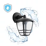 Garden wall lamp TEVIO KD 1xE27 IP54 black LED2B KOBI-003701 KOBI
