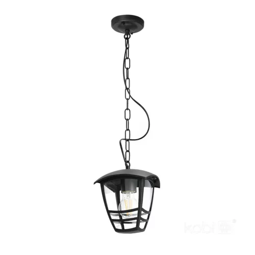 Garden hanging lamp TEVIO W 1xE27 IP54 black LED2B KOBI-003702 KOBI