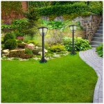 Bollard lamp TEVIO S 1xE27 IP54 black LED2B KOBI-003703 KOBI