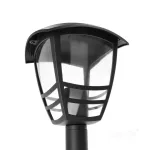 Bollard lamp TEVIO S 1xE27 IP54 black LED2B KOBI-003703 KOBI