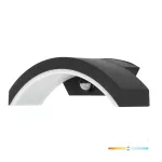 Garden wall lamp LED OME 10W 4000K LX IP54 black LED2B KOBI-003704 SpectrumLED