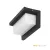 Garden wall lamp LED LENTERO 12W 4000K LX IP54 black LED2B KOBI-003705 KOBI