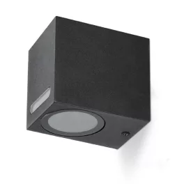   Garden wall lamp QUERK 6 1xGU10 IP54 black LED2B KOBI-003706 KOBI