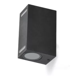   Garden wall lamp QUERK 7 2xGU10 IP54 black LED2B KOBI-003707 SpectrumLED