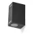 Garden wall lamp QUERK 7 2xGU10 IP54 black LED2B KOBI-003707 SpectrumLED