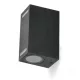 Garden wall lamp QUERK 7 2xGU10 IP54 black LED2B KOBI-003707 SpectrumLED