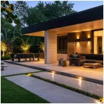 Garden wall lamp QUERK 7 2xGU10 IP54 black LED2B KOBI-003707 SpectrumLED