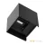 Garden wall lamp LED QUERK 2x3W 3000K IP54 black LED2B KOBI-003708 KOBI